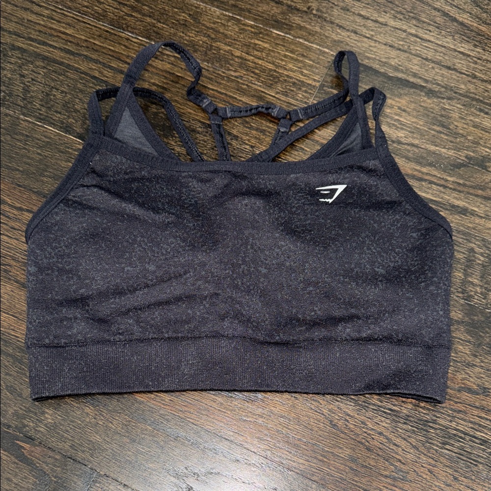 Gymshark Charcoal Sports Bra